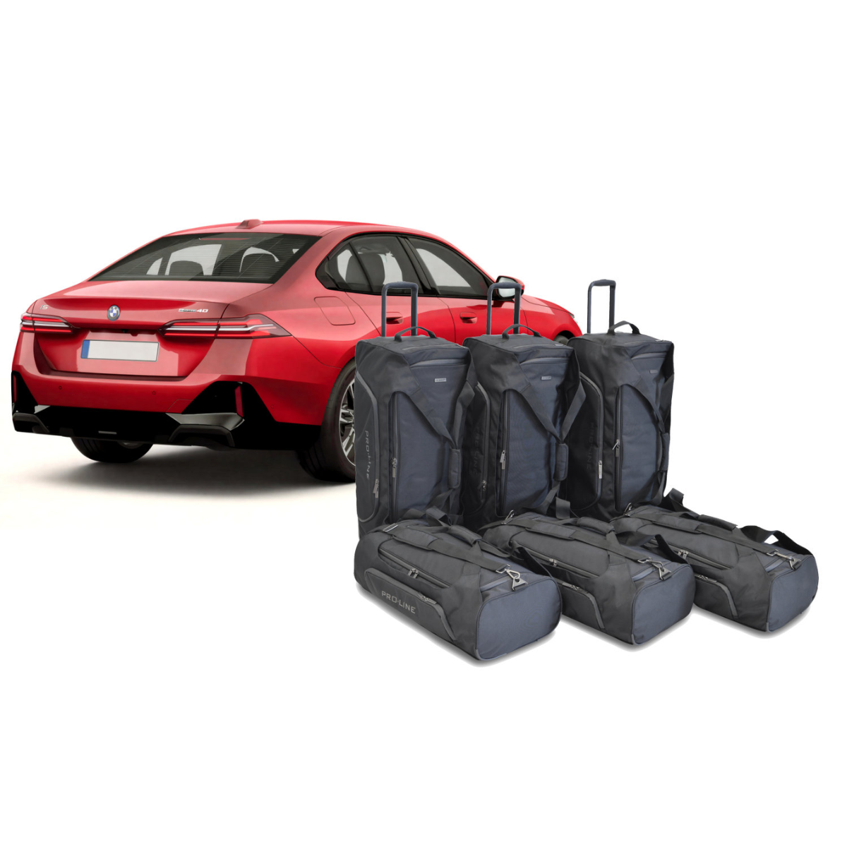 Car Bags Pro.Line B16801SP BMW i5 Limousine Bj. 23- Reisetaschen Set Car Bags Pro-Line B16801SP BMW i5 Limousine Bj- 23- Reisetaschen Set- Auf Ihr Auto massgeschneidert- Das Original