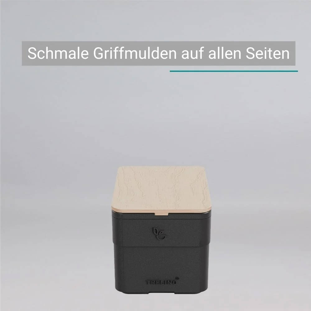 TRELINO Trenntoilette Origin Groesse XS anthrazit - T1-02012