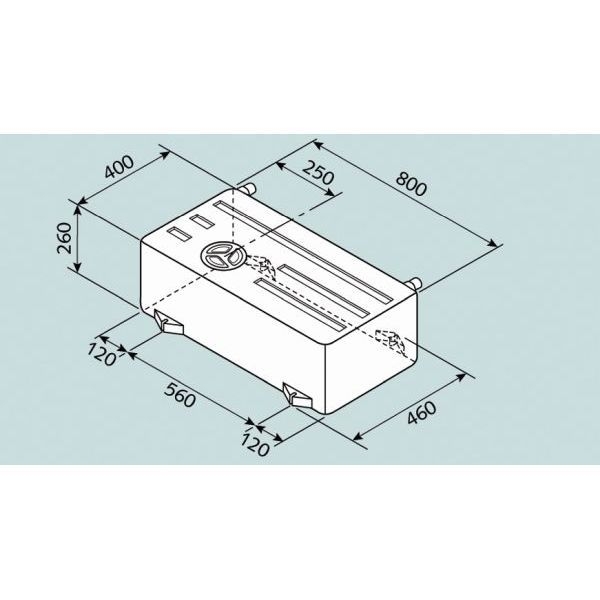 FUSION Wassertank 75 Liter