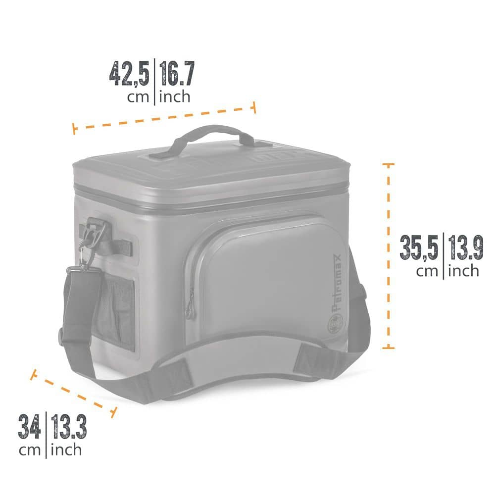 PETROMAX Kuehltasche 8 Liter grau - kx-bag8-grau