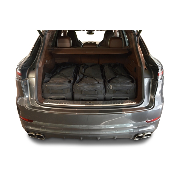 Car Bags Pro-Line P21901SP Porsche Cayenne Bj- 17-24 inkl- E-Hybrid Reisetaschen Set- Auf Ihr Auto massgeschneidert- Das Original