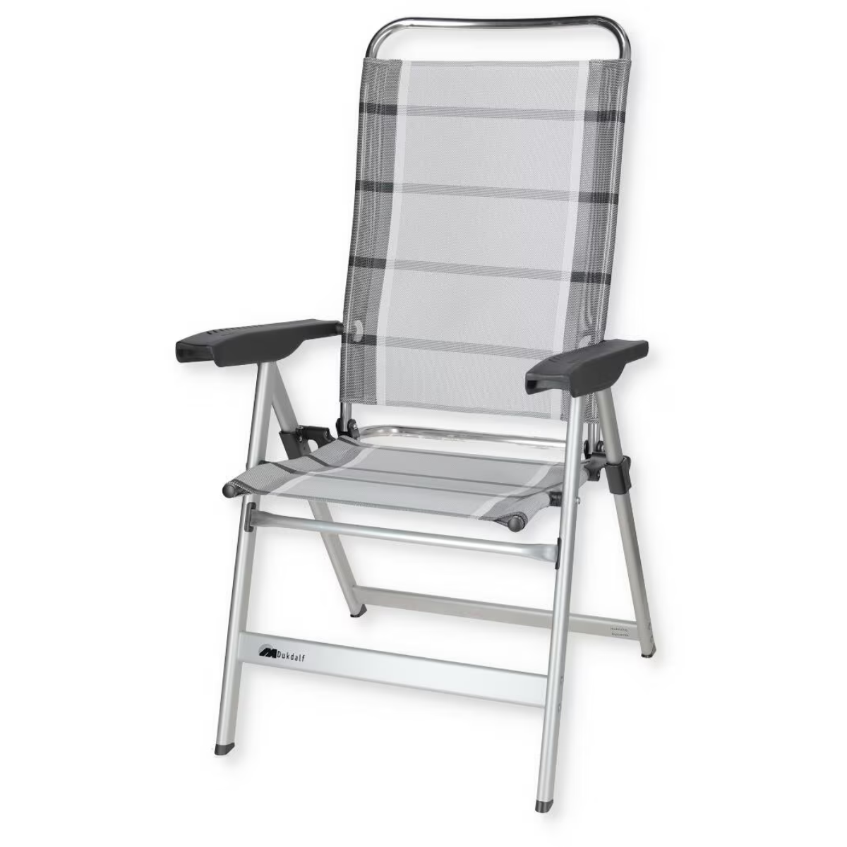 DUKDALF Campingstuhl Dynamic silber anthrazit - 41-00-0649.4