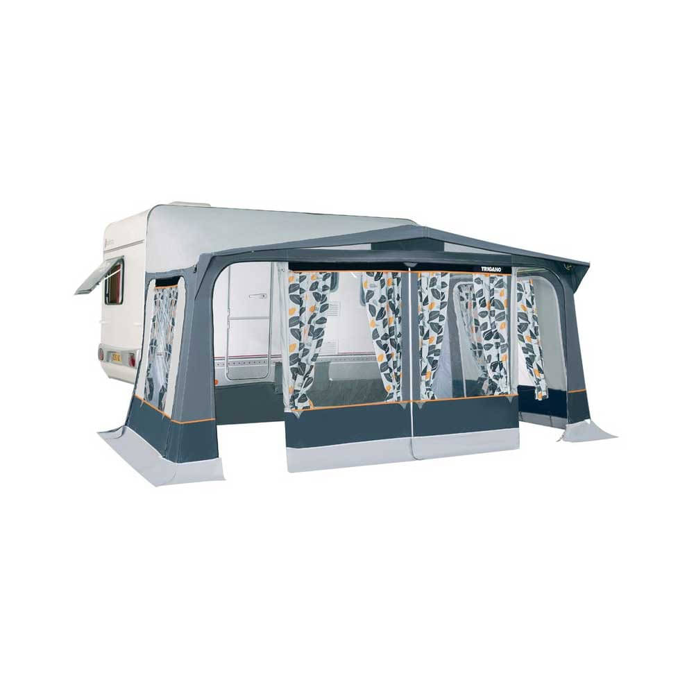 TRIGANO Wohnwagen-Vorzelt OCEAN, Gr. 735, Umlauf 700-735 cm, Tiefe 250 cm, 25 mm Stahlgestänge TRIGANO Wohnwagen-Vorzelt OCEAN- Gr. 735- Umlauf 700-735 cm- Tiefe 250 cm- 25 mm Stahlgestaenge M-A6031-2N