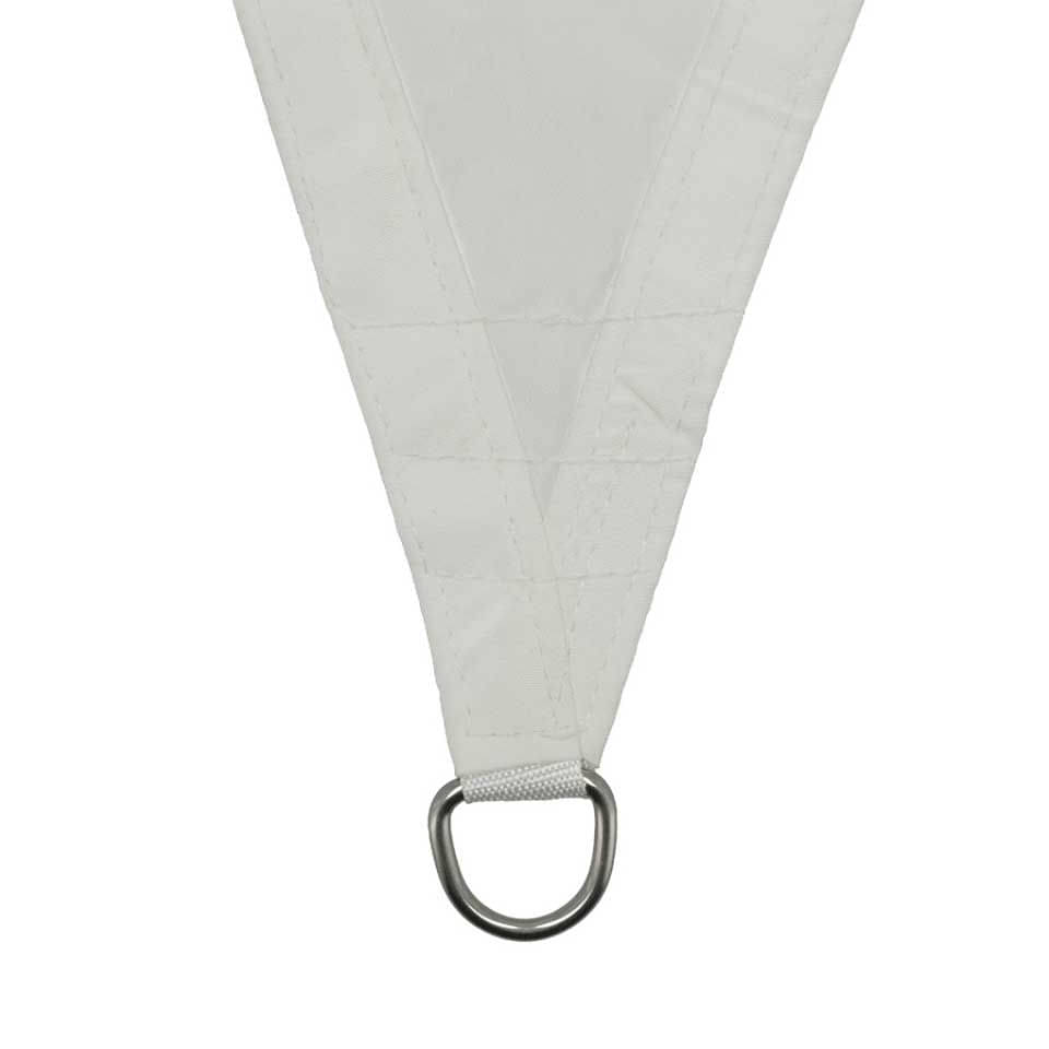 TRAVELLIFE Livin‘outdoor Schattentuch Sonnensegel Dreieck 500 cm weiss Art-Nr. 5000610