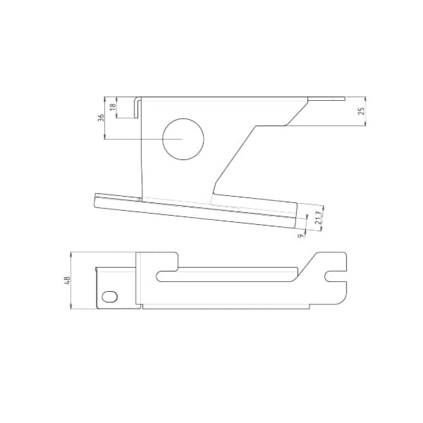CTA Handbremse Kit fuer Drehkonsole VW T5 T6 T6.1 Linkslenker GSR2 - 9PG0121810V01
