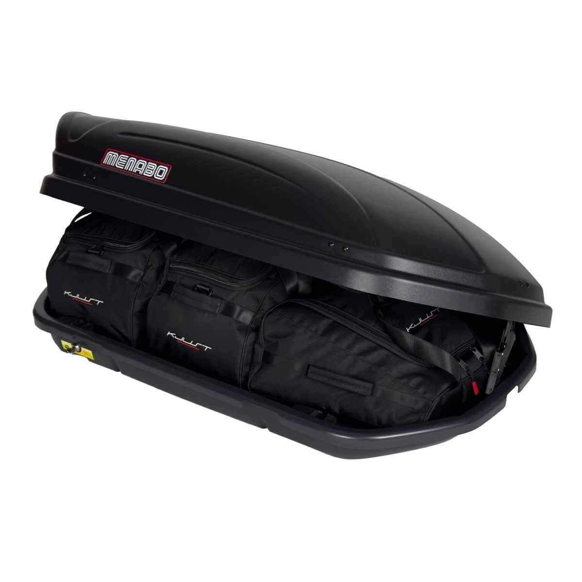 KJUST Dachboxen Taschen Set fuer Dachbox MENABO MARATHON 320 3er-Set - 13237