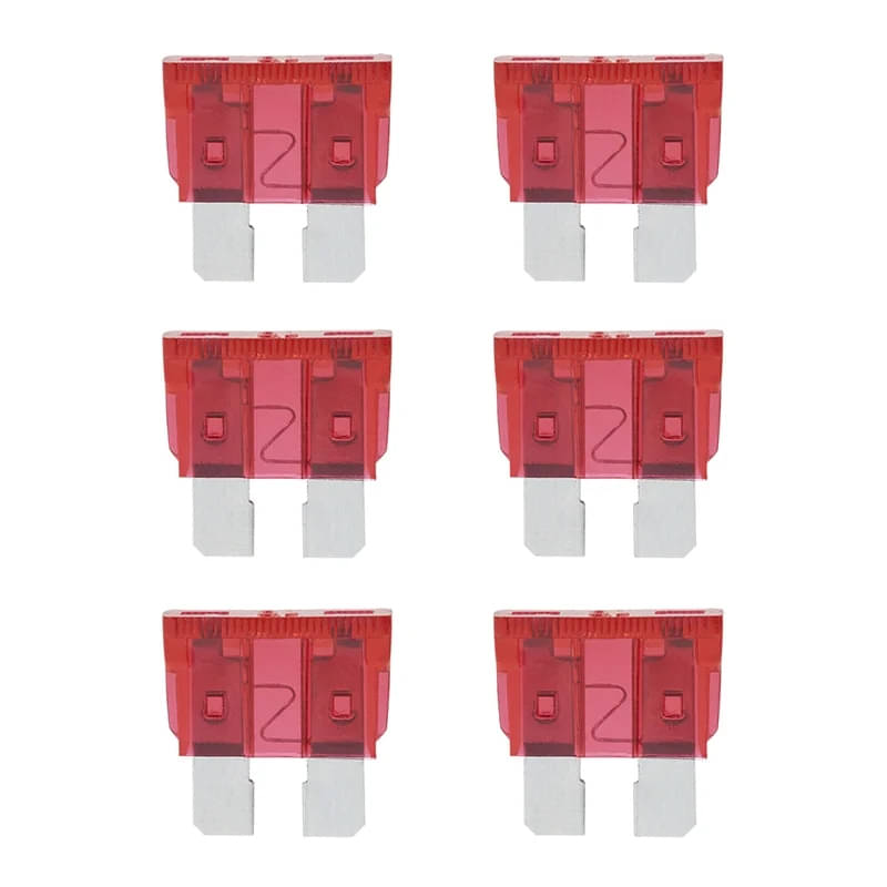 ProPlus Flachsicherungen Stecksicherung Standard 10 A Rot 6er-Set ProPlus Flachsicherungen Stecksicherung Standard 10 A Rot 6er-Set - 490337