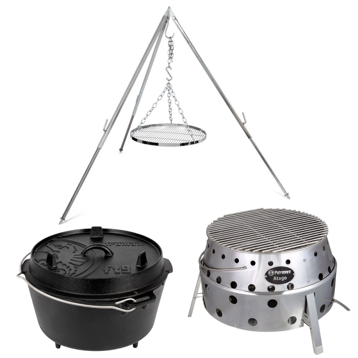 PETROMAX Atago Lagerfeuer Komplett - Set 1.0 PETROMAX Atago Lagerfeuer Komplett - Set 1.0 d1 h-grate50 atago ft-9