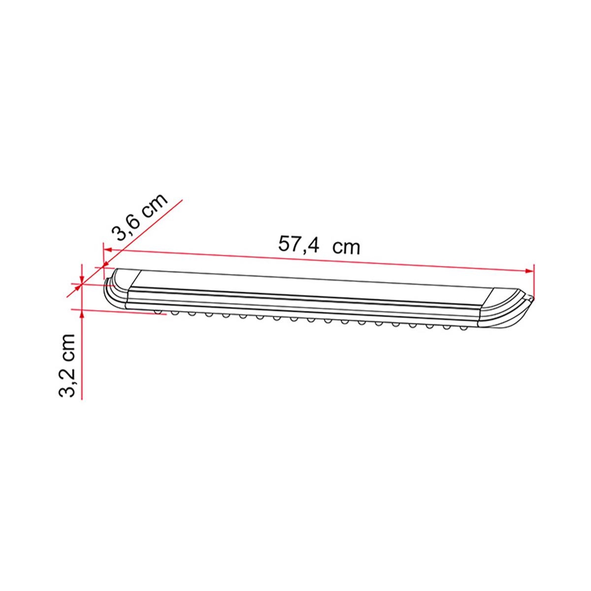FIAMMA LED Sensor Door Light Aussenleuchte mit Bewegungsmelder 4000K - 98655B884