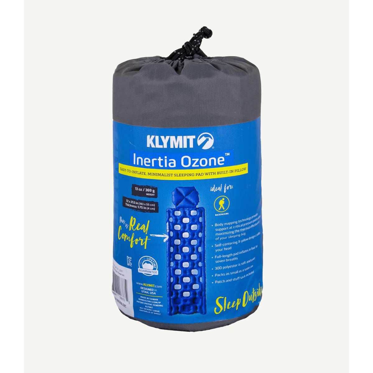 KLYMIT INERTIA Ozone Isomatte Blau - 06OZBL02C