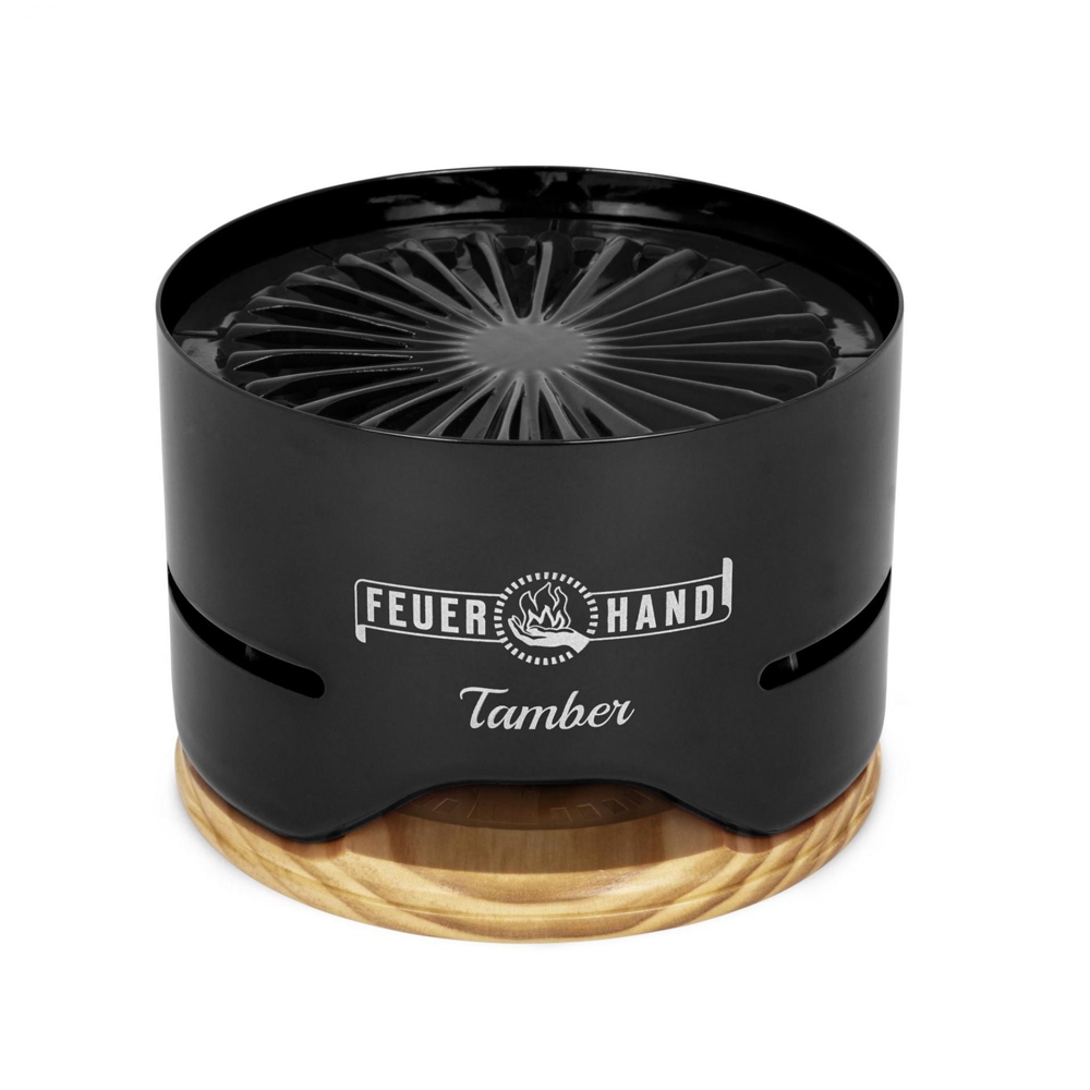 FEUERHAND Tischgrill Tamber Jet Black tamber-schwarz