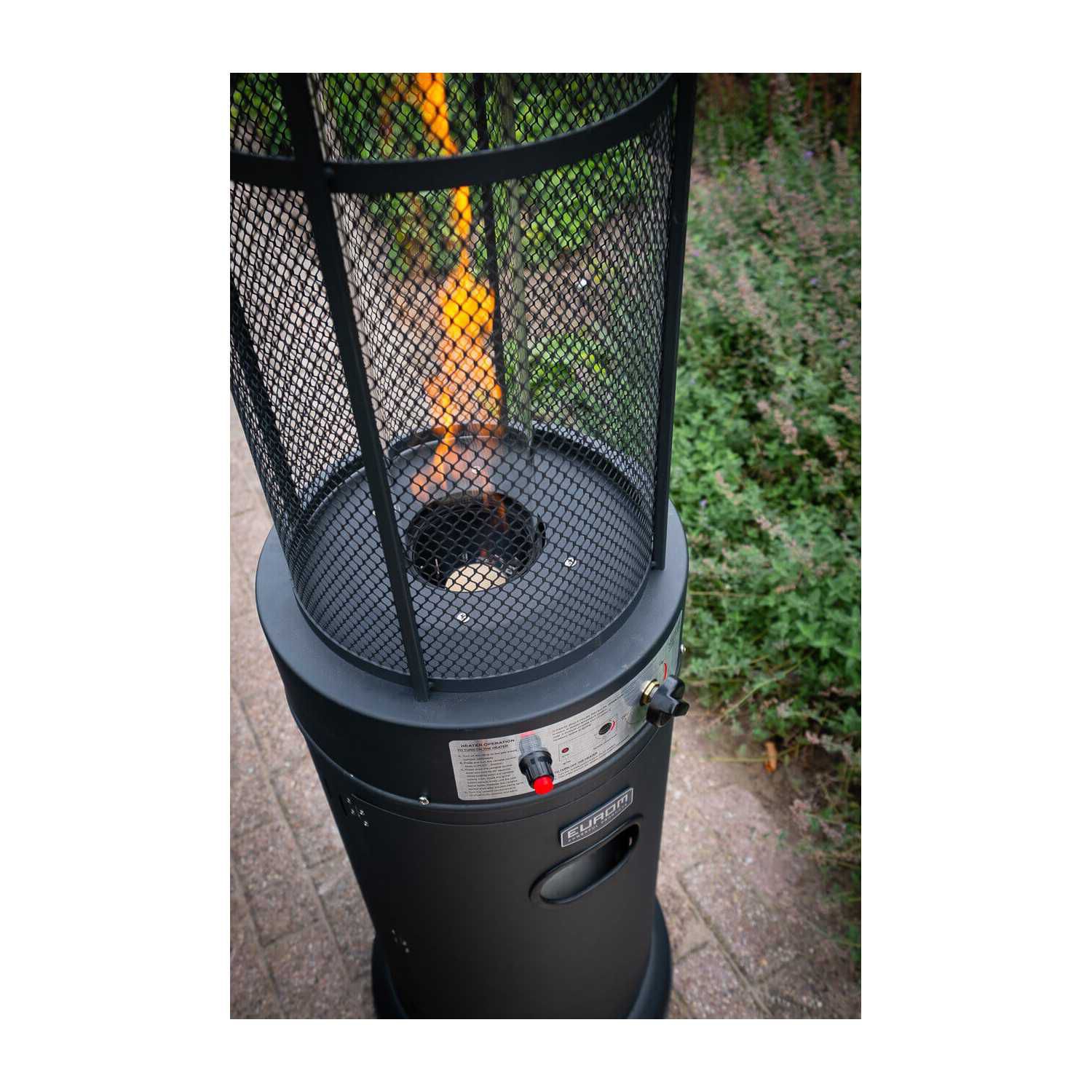 Eurom Terrassenheizer Flameheater Round 11000 DE - 324365