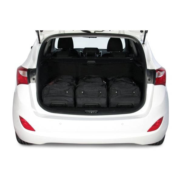 Car Bags H10801S Hyundai i30 GD Kombi Bj- 12-17 Reisetaschen Set- Auf Ihr Auto massgeschneidert- Das Original