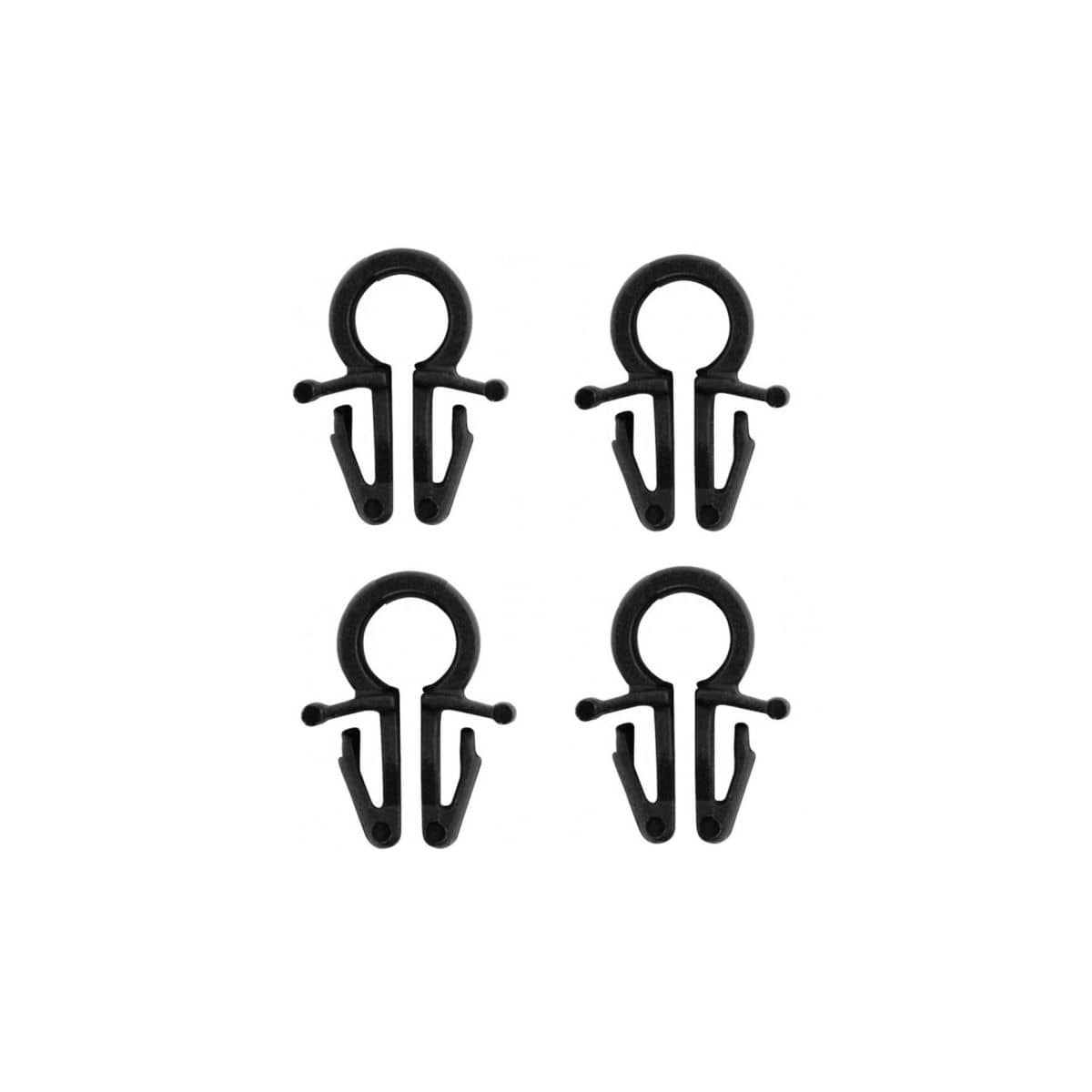 Ersatzteil EUFAB Clips für Kabelführung AHK-Träger (4 Stk.) für SD260 silber/black Ersatzteil EUFAB Clips fuer Kabelfuehrung AHK-Traeger -4 Stk.- fuer SD260 silber-black - 91415