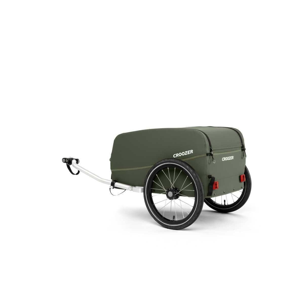 CROOZER Lastenfahrradanhaenger Cargo Kalle Moss Green - 121002324