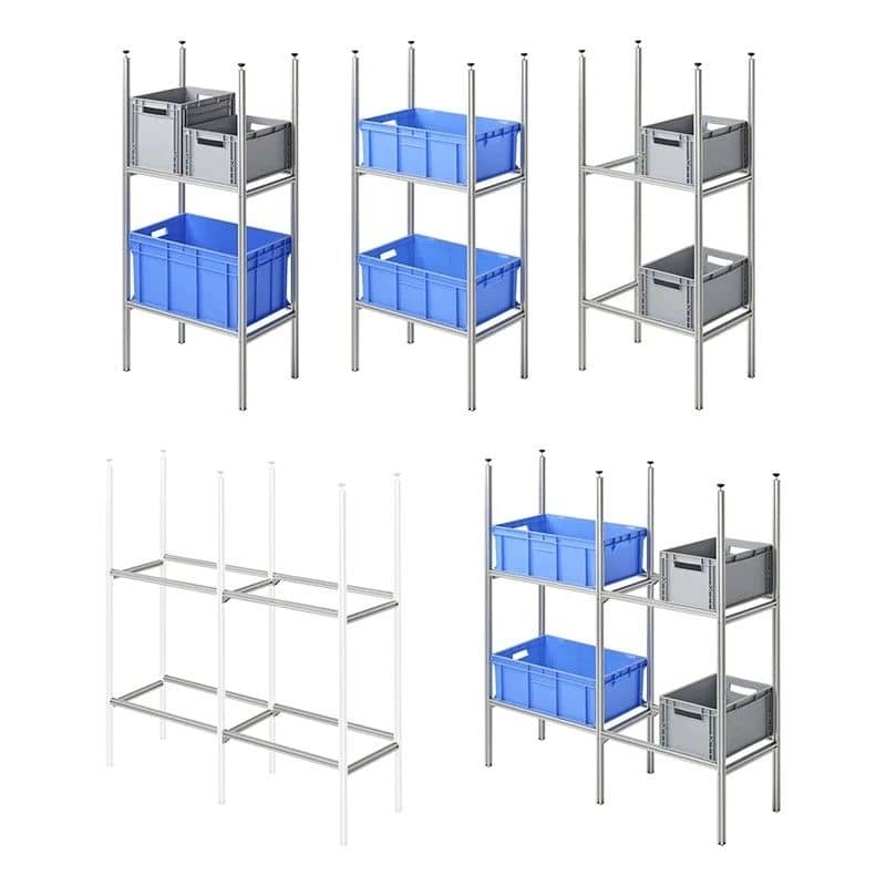 ProPlus Erweiterungspaket mit Traegern fuer Aufbewahrungssystem Wohnmobilgarage 230400AC02
