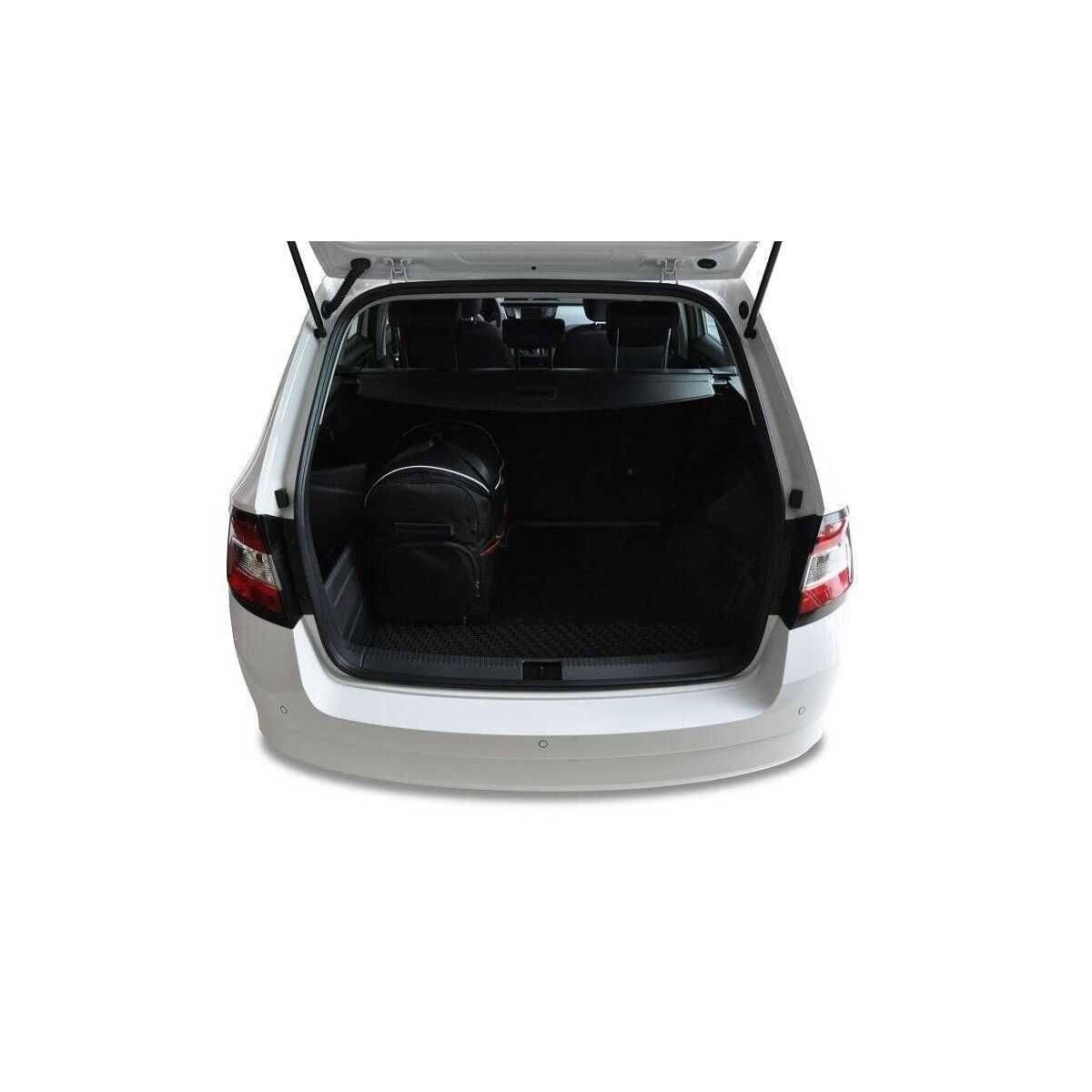 KJUST Kofferraum Taschen Set fuer SKODA FABIA Kombi Bj. 2014-2021 5er-Set - 7037001
