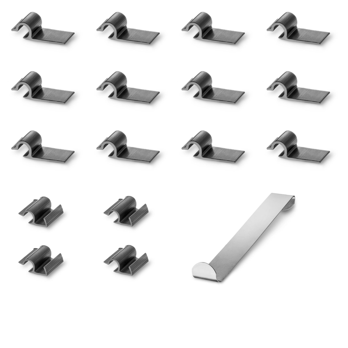 WINDESA SunClip Sonnenschutz - Sichtschutz VW T7 Caravelle ohne Ausstellfenster ab Bj. 2024 Set ABC - sun-10495abc-L1-vw