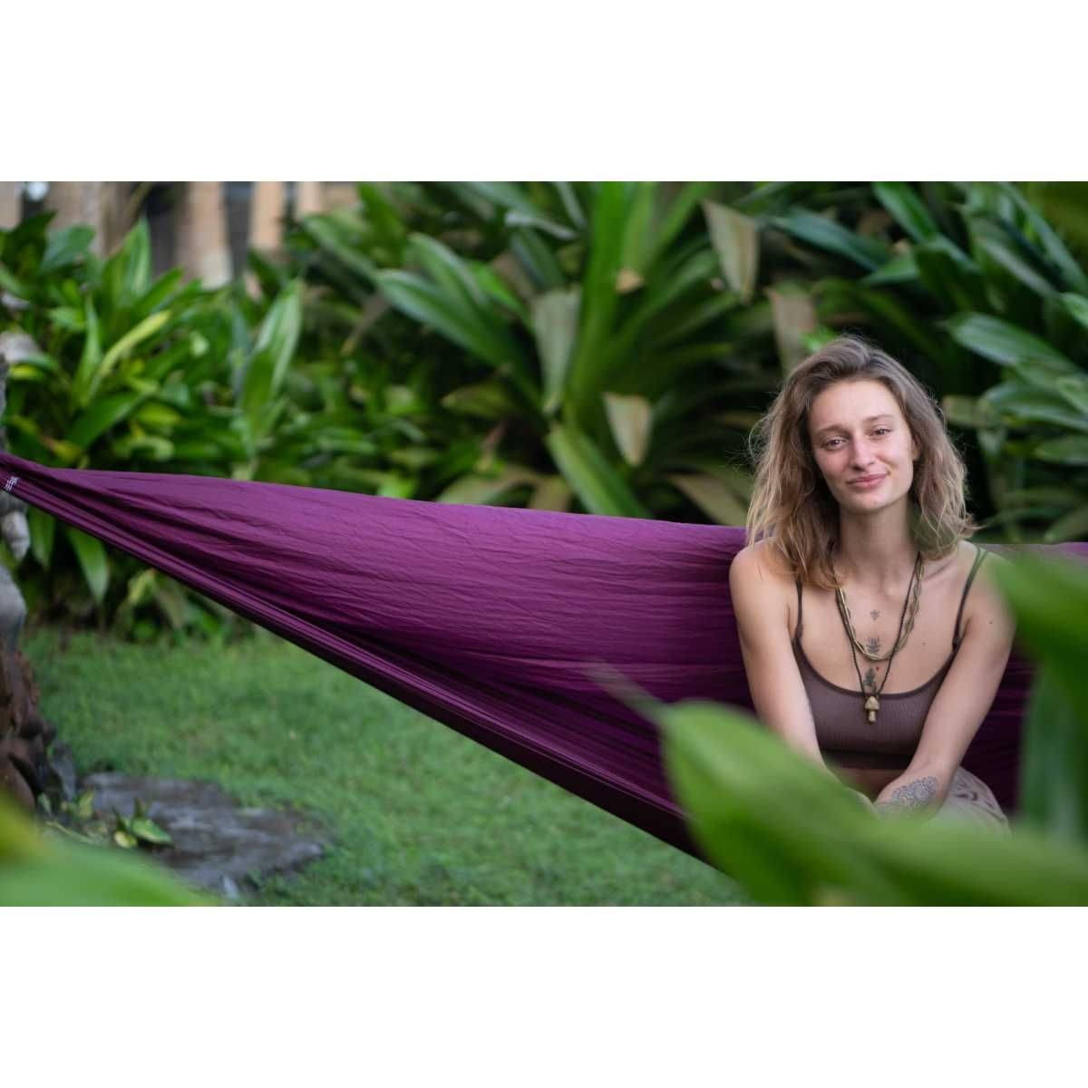 TICKET TO THE MOON Compact Hammock Hängematte Plum TICKET TO THE MOON Compact Hammock Haengematte Plum - TMC78