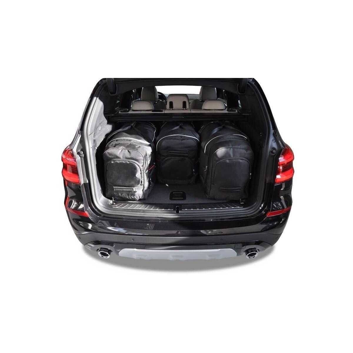 KJUST Kofferraum Taschen Set fuer BMW X3 Bj. 2017 4er-Set - 7007064
