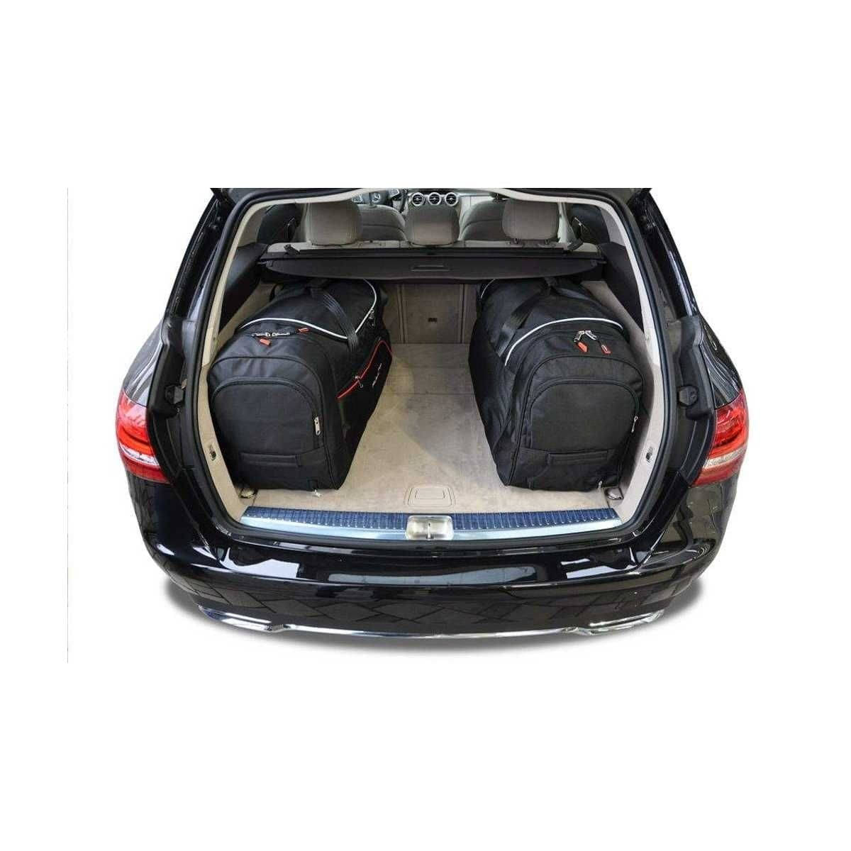 KJUST Kofferraum Taschen Set fuer MERCEDES-BENZ C Kombi Bj. 2014-2021 4er-Set - 7027011