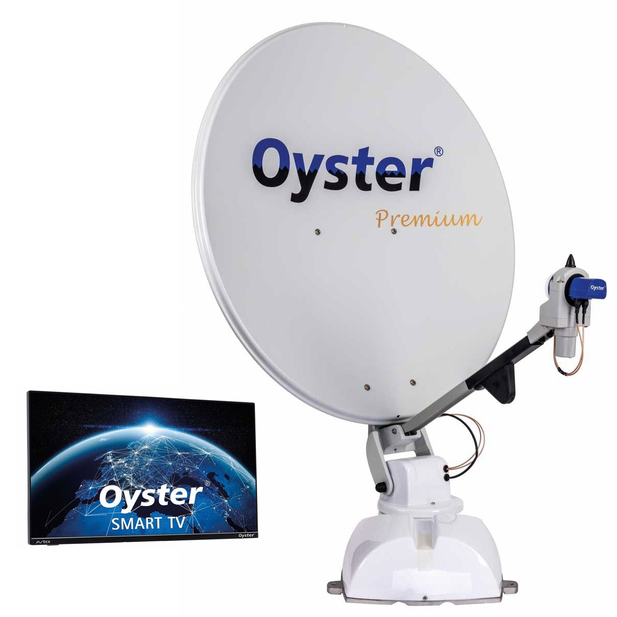 TEN HAAFT Oyster 85 Premium Sat-Anlage SKEW mit Smart TV 32 Zoll - 89029 - 87520