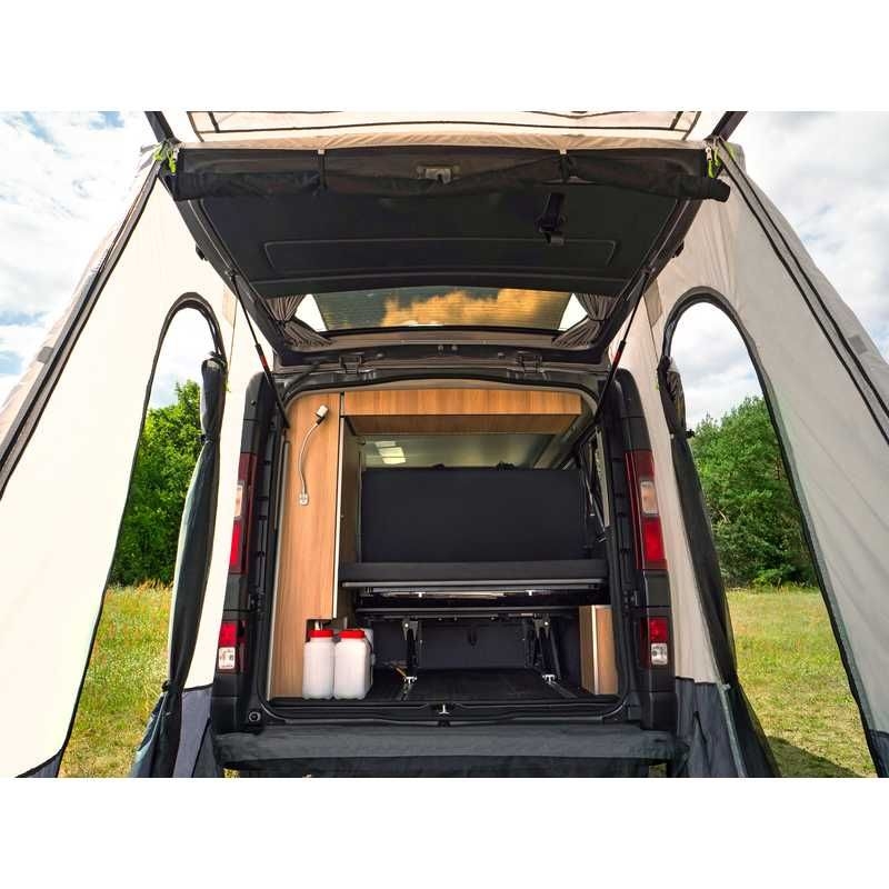 REIMO TENT Heckzelt TRAPEZ PREMIUM fuer Mini-Vans mit Heckklappe - 937962