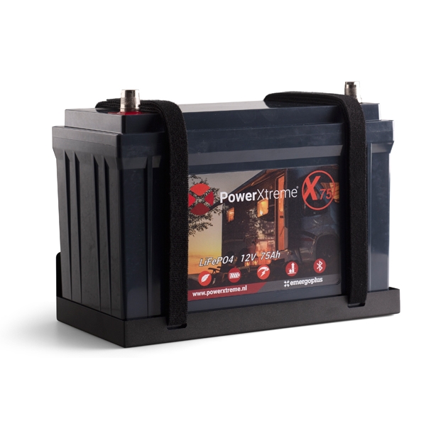 PowerXtreme X75 Lithium LiFePO4 Batterie ultraleicht 75Ah Bord- und Antriebsbatterie fuer Wohnwagen und Wohnmobile