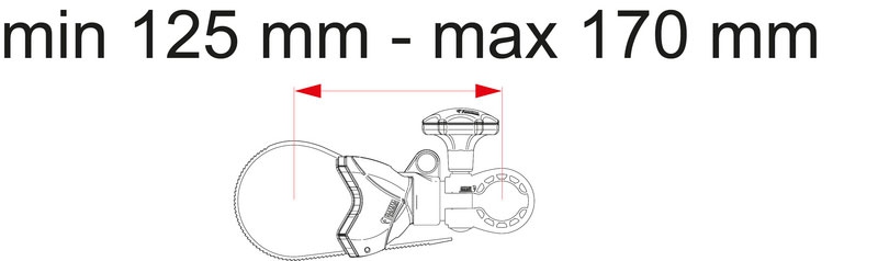 FIAMMA Fahrradhalter Bike Block Pro S 1 Modell 2024 - 08831-01-