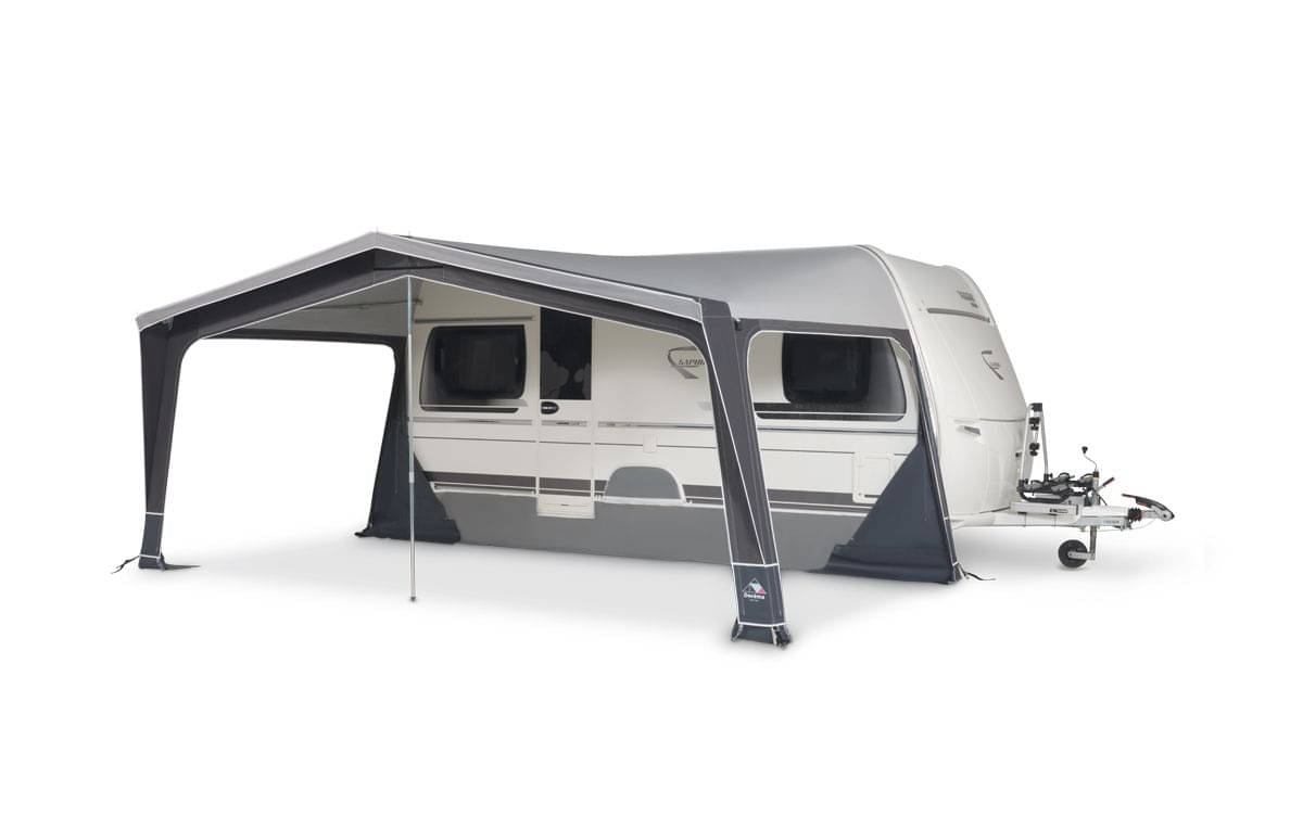 DOREMA Wohnwagen-Vorzelt DIAMOND- Gr. 19- Umlaufmass 1100-1125 cm- Tiefe 240 cm- ohne Gestaenge - 4419