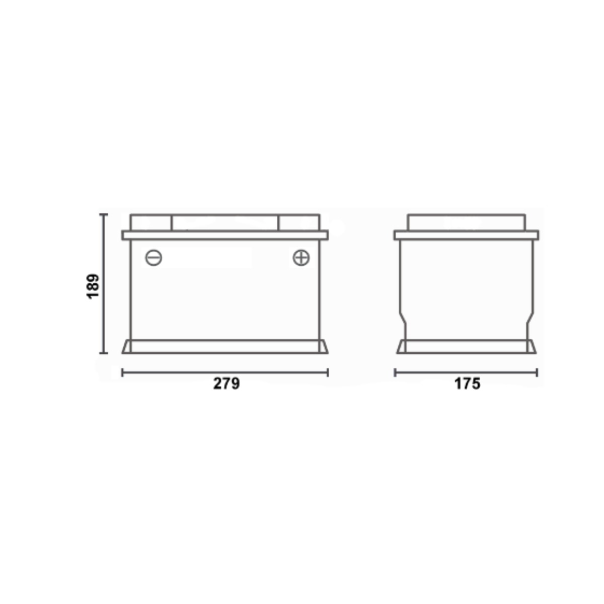 BULLTRON Lithium-Batterie POLAR 105Ah 12V inkl. BMS 150A Dauerstrom - App - LI105B150-12-P