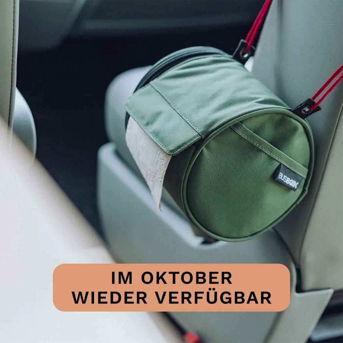 Toilettenpapiertasche BUS-BOXX paperBOXX Toilettenpapierrollen-Tasche- schwarz 1085