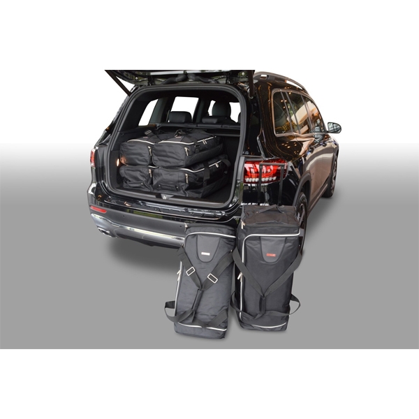 Car Bags M24801S MERCEDES GLB -X247- 5-Sitzer mit verstellbarer Ladeboden in unterer Position Bj- 19- Reisetaschen Set- Auf Ihr Auto massgeschneidert- Das Original