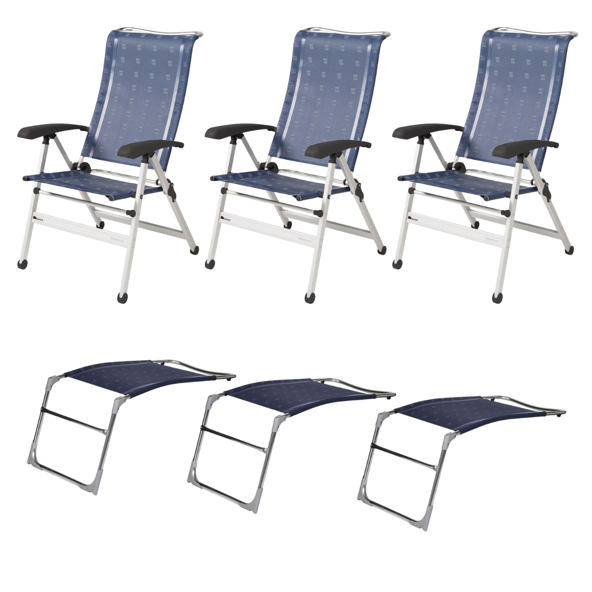 DUKDALF Stuhl Cha Cha blau & Beinauflagen 3er-Set DUKDALF Stuhl Cha Cha blau - Beinauflagen 3er-Set - 42-02-4611-0 42-08-4611.0