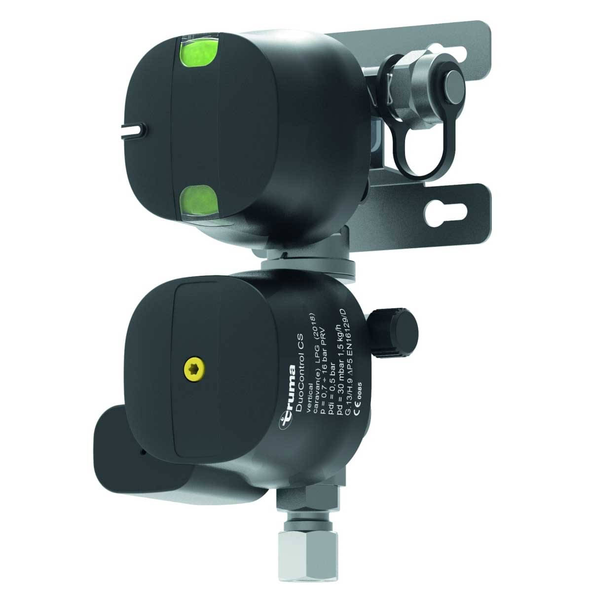 TRUMA DuoControl CS vertikal Gasdruckregler Art- Nr. 51611-01