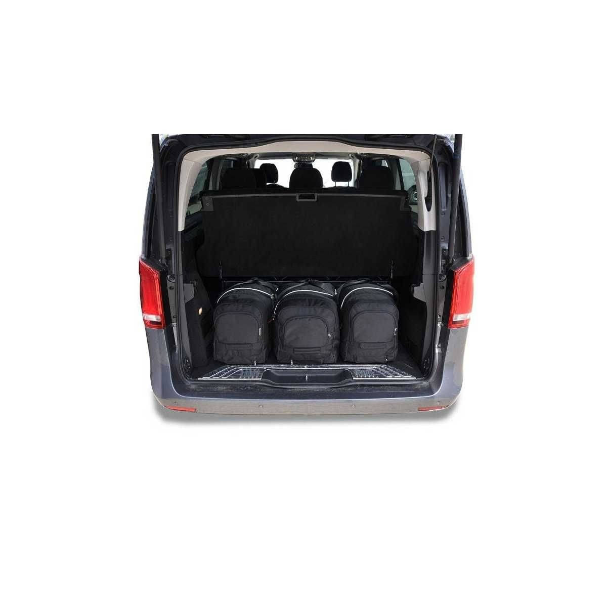 KJUST Kofferraum Taschen Set fuer MERCEDES-BENZ EQV EXTRA LONG ab Bj. 2020 7er-Set - 7027085