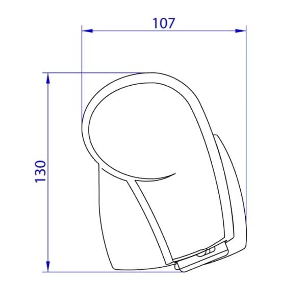 Markise THULE Omnistor 5102 Gehaeuse grau 260 cm Thule Art-Nr. 303049