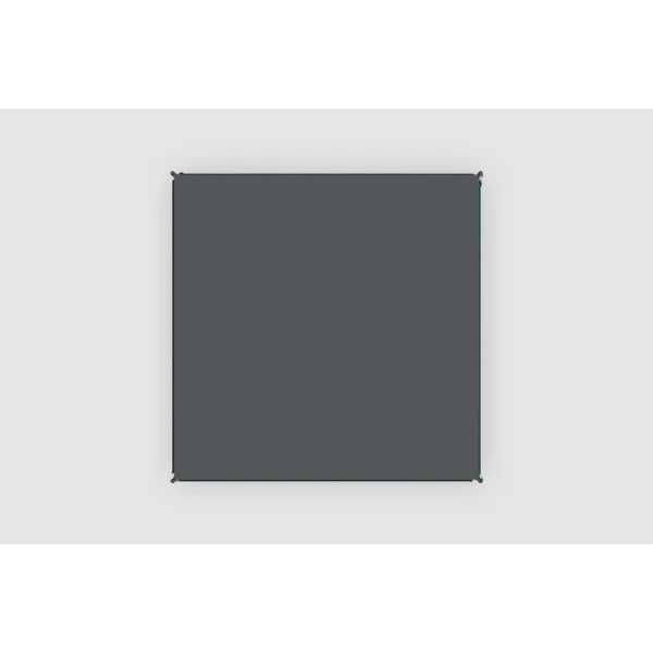 BENT Verbindbarer Teppich Zip-Carpet Uni Dunkelgrau - 50019