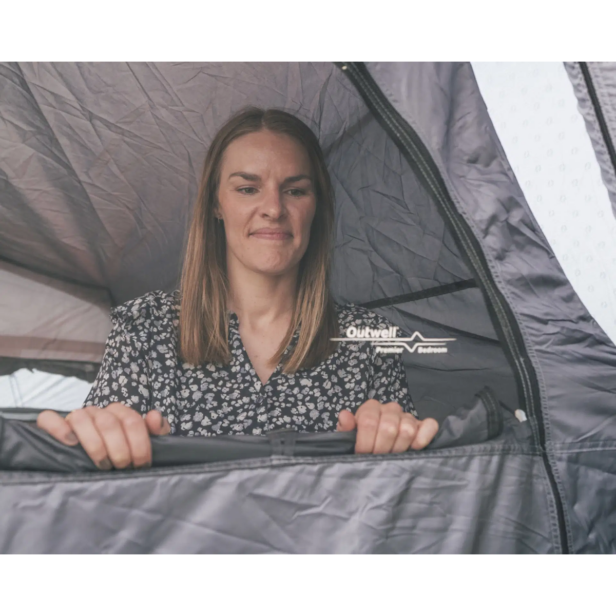 Outwell aufblasbares Familienzelt Monterey 5 Air inkl. Teppich und Unterlage - 111465