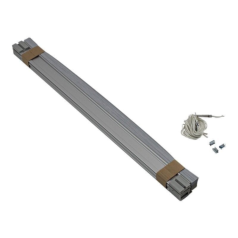DOMETIC Reserveonderdeel verduisteringssysteem voor Heki 3 Plus / Heki 4 Plus, beige/grijs Dometic Seitz Drucktaster mit Montageteilen fuer Mini Heki