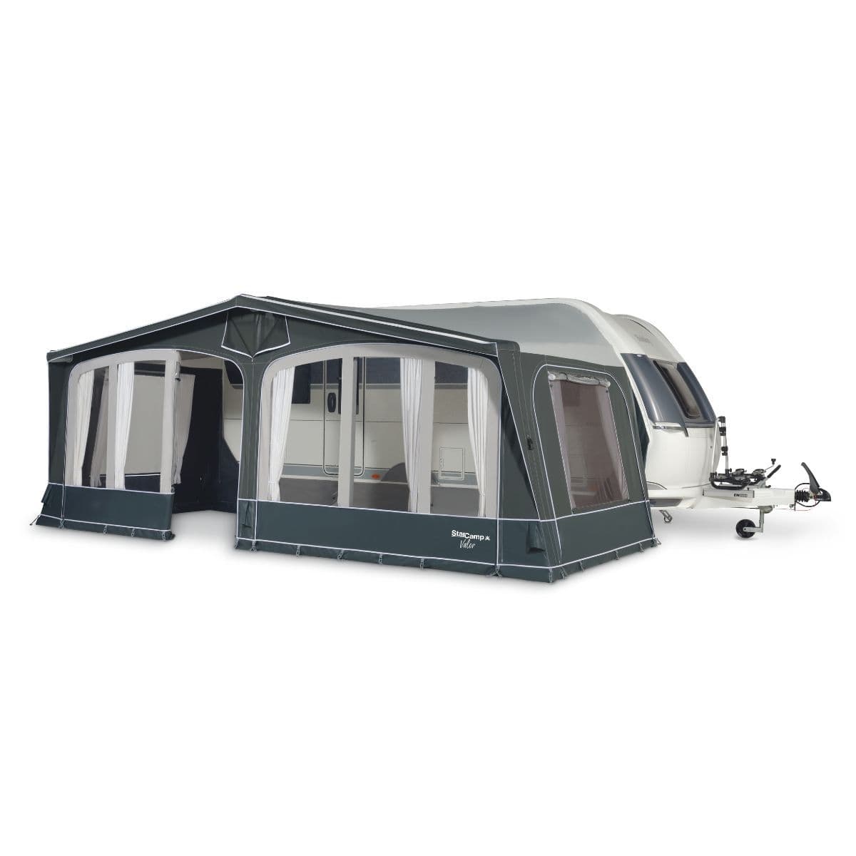 StarCamp aufblasbares Wohnwagen-Vorzelt VALOR AIR Gr. 6- Umlaufmass 775-800 cm- Tiefe 240 cm - 13406