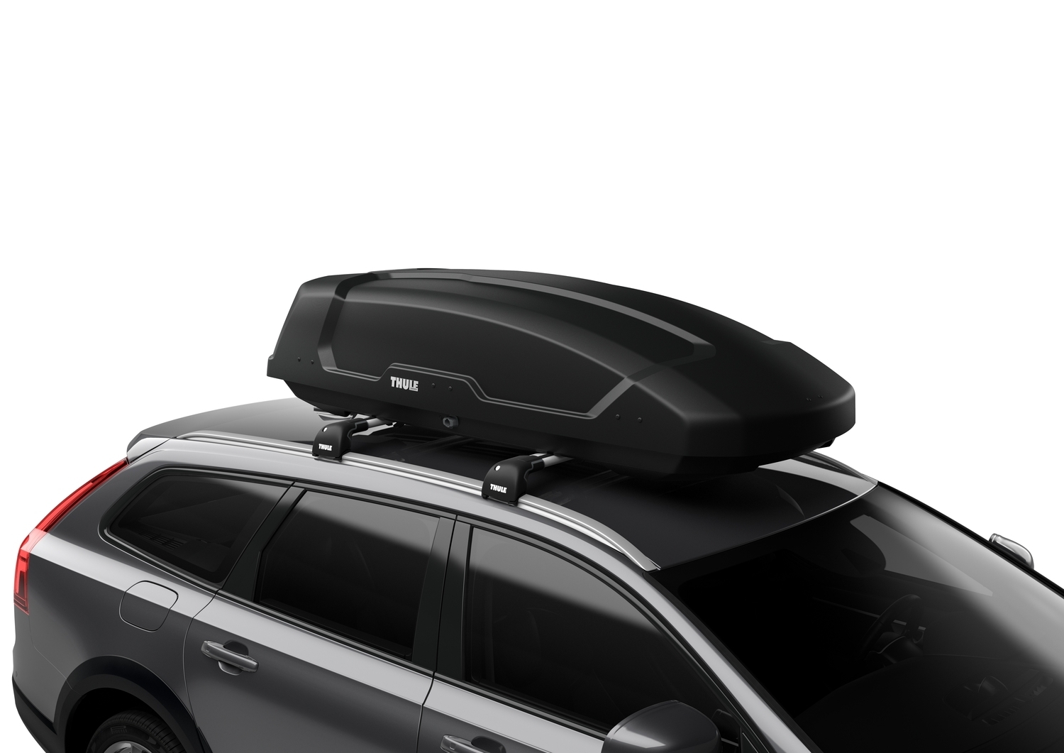 Thule Force XT L - 635700 - Dachbox THULE Force XT L 450 L Black Aeroskin