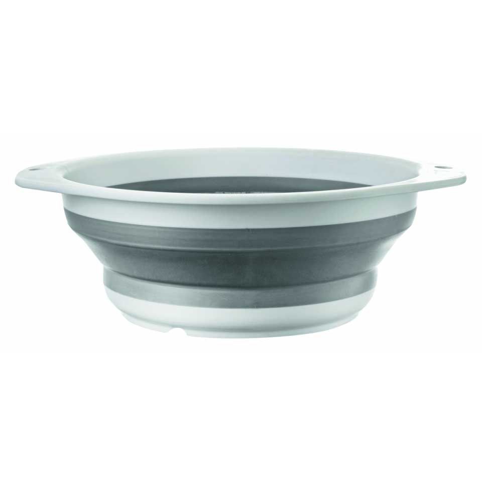 BRUNNER FOLD-AWAY COLANDER C06 Faltbares Sieb grau