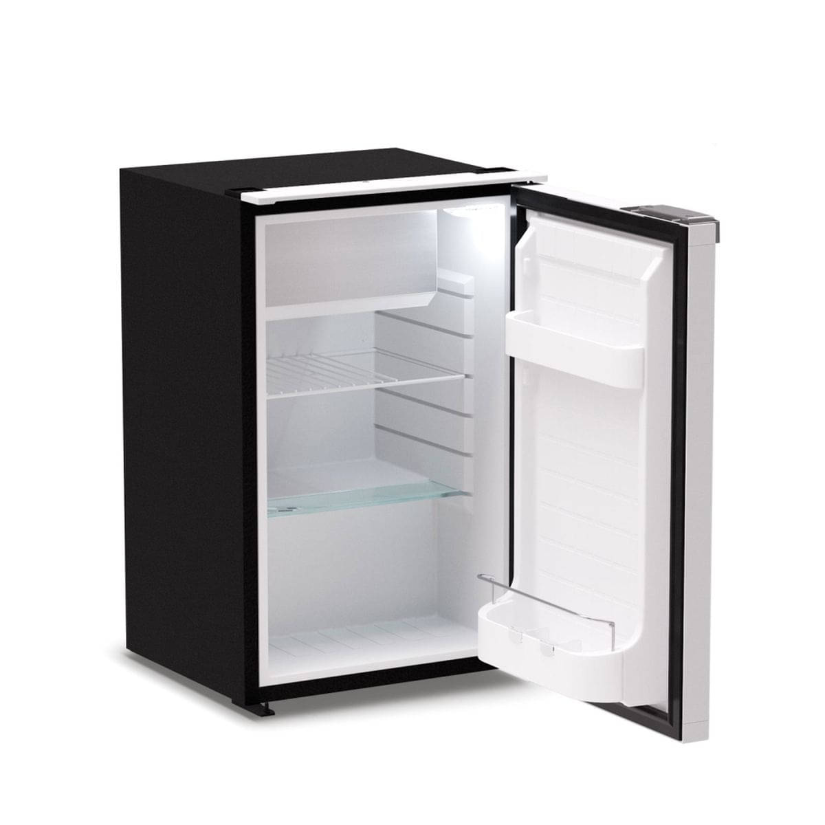 VITRIFRIGO Kompressor-Kuehlschrank C50i CHR 12-24 V 50 L mit Gefrierfach Grau