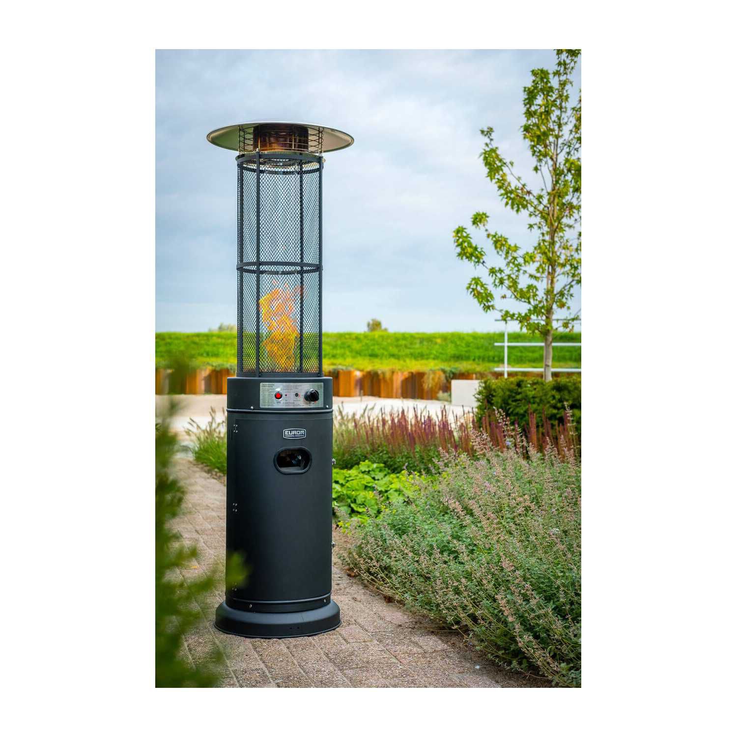 Eurom Terrassenheizer Flameheater Round 11000 DE - 324365