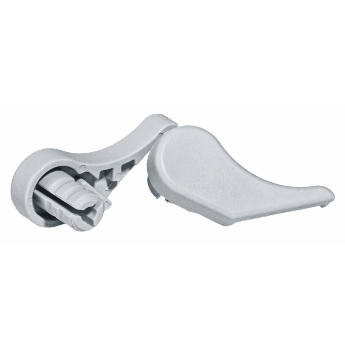 FAWO Endstuecke Kunststoff grau - 01568T99087