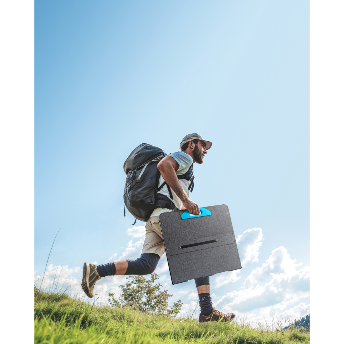 ANKER SOLIX 100W Faltbares Solarpanel PS100 ANKER SOLIX 100W Faltbares Solarpanel PS100 - A24340A1