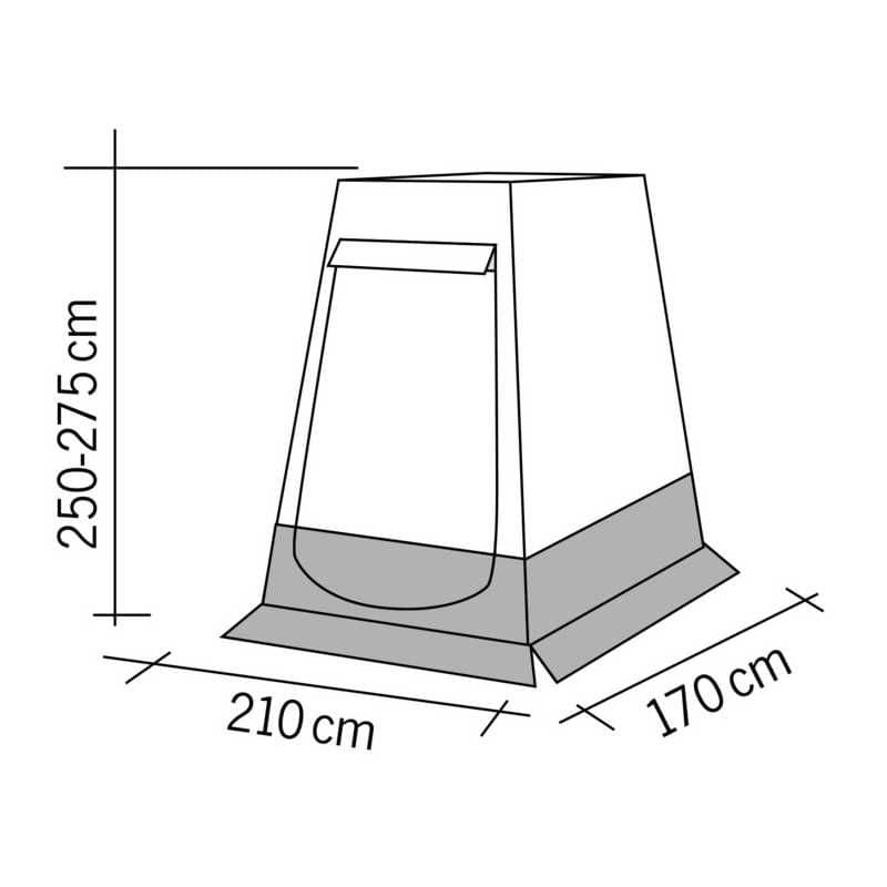 REIMO TENT Heckzelt DUCATISSIMO PREMIUM fuer Fiat Ducato mit Hecktueren - 937982