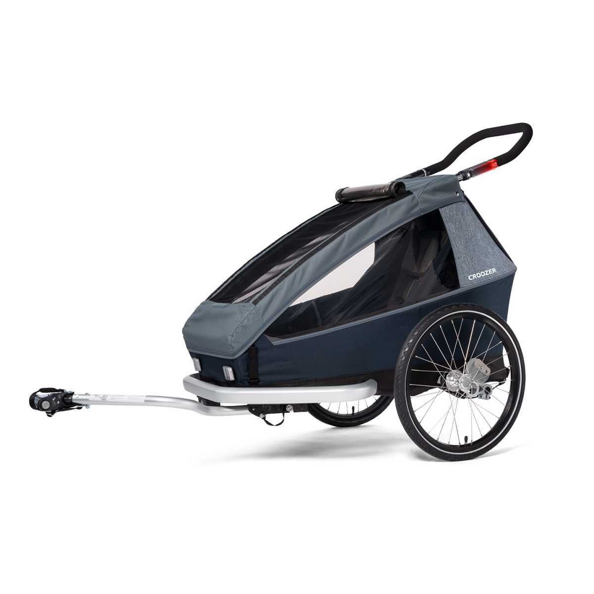 CROOZER Kinderfahrradanhaenger Kid Vaaya 1 3in1-Set Graphite Blue - 121600523