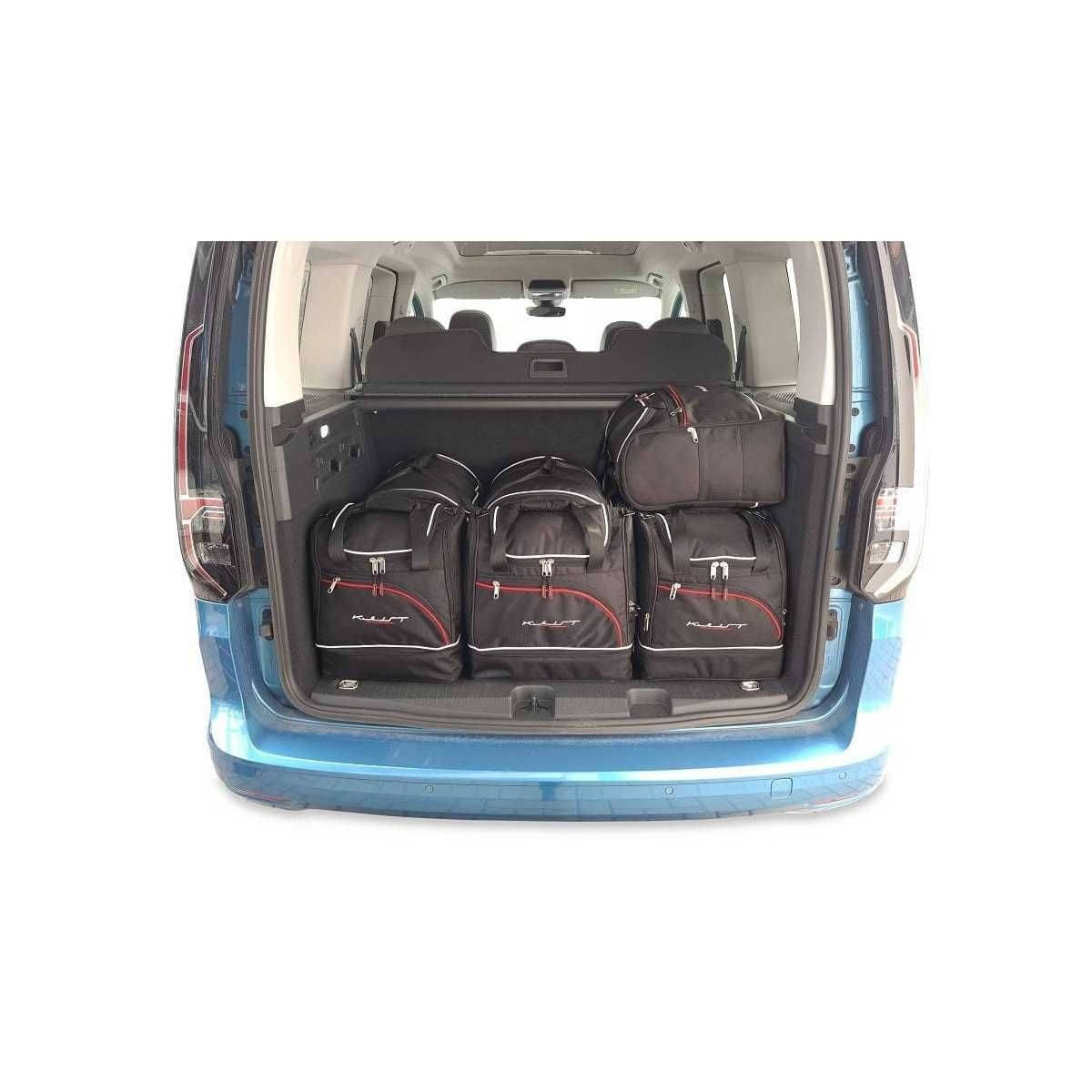 KJUST Kofferraum Taschen Set fuer VW CADDY ab Bj. 2021 9er-Set - 7043066